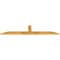 Ekena Millwork Portland Rough Sawn Timber Gable Bracket, Western Red Cedar, 72"W x 15"H x 2"D x 4"F, 5/12 Pitch GBW072X15X0204POR00RWR - alternate 2